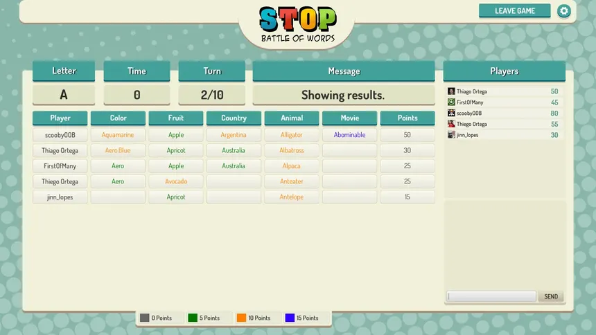 Скриншот 7 к игре Stop Online - Battle of Words