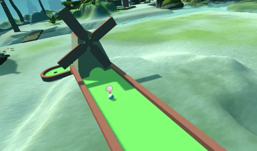 Скриншот 1 к игре Minigolf VR