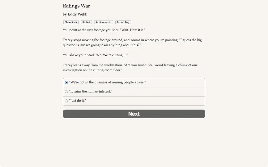 Скриншот 2 к игре Ratings War
