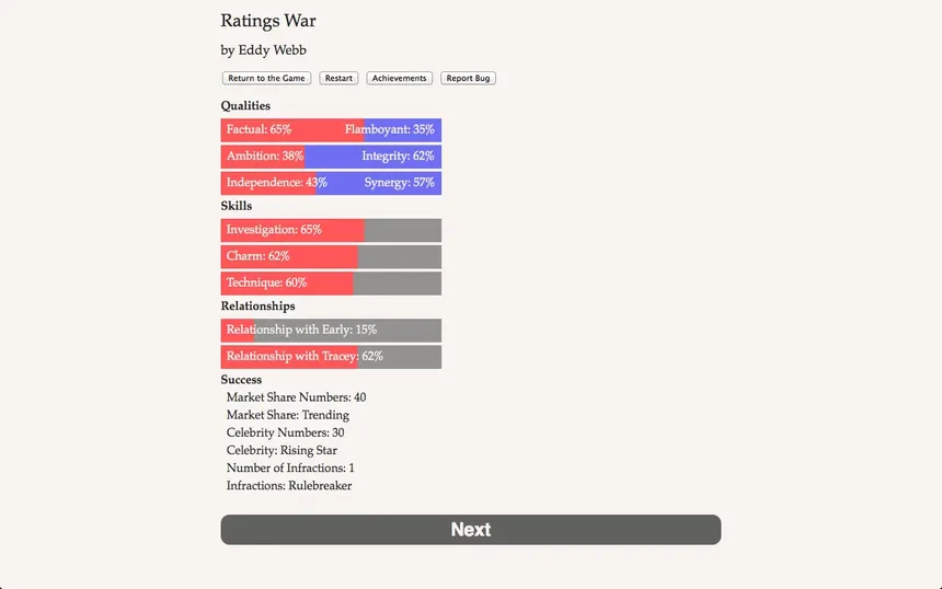 Скриншот 4 к игре Ratings War