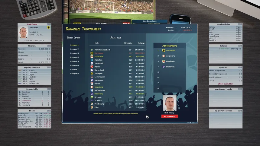 Скриншот 8 к игре Club Manager 2016