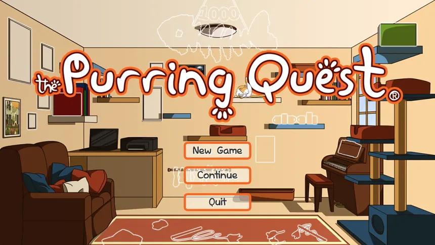 Скриншот 1 к игре The Purring Quest