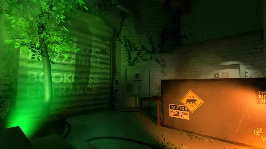 Скриншот 2 к игре Dr. Langeskov, The Tiger, and The Terribly Cursed Emerald: A Whirlwind Heist