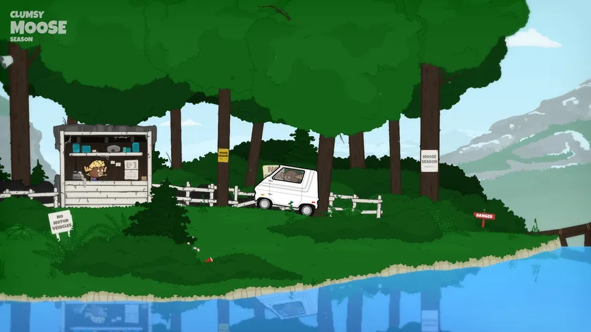 Скриншот 3 к игре Clumsy Moose Season