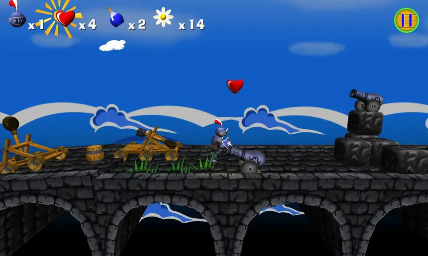 Скриншот 1 к игре Knight Adventure