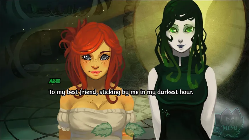 Скриншот 2 к игре Brilliant Shadows - Part One of the Book of Gray Magic