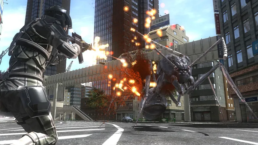 Скриншот 1 к игре EARTH DEFENSE FORCE 4.1 The Shadow of New Despair