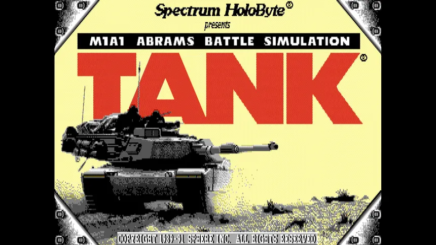 Скриншот 1 к игре Tank: The M1A1 Abrams Battle Tank Simulation