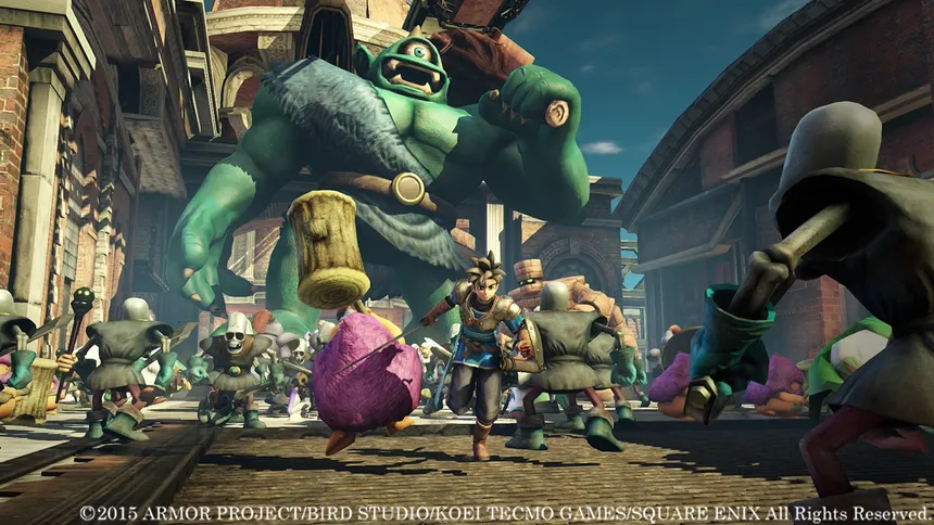 Скриншот 1 к игре DRAGON QUEST HEROES Slime Edition