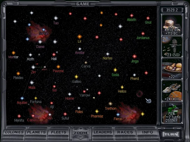 Скриншот 1 к игре Master of Orion 2