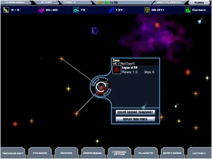 Скриншот 3 к игре Master of Orion 3