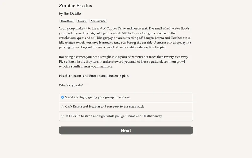 Скриншот 2 к игре Zombie Exodus