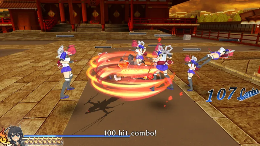 Скриншот 3 к игре SENRAN KAGURA SHINOVI VERSUS
