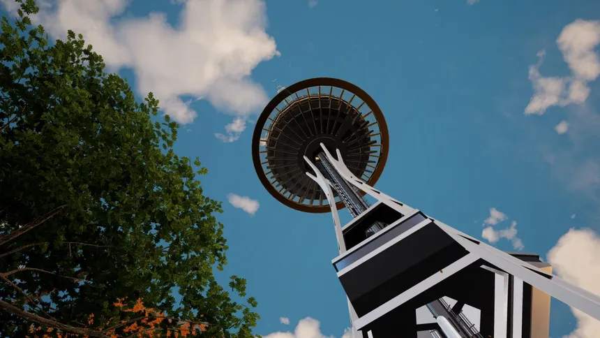 Скриншот 1 к игре Space Needle VR