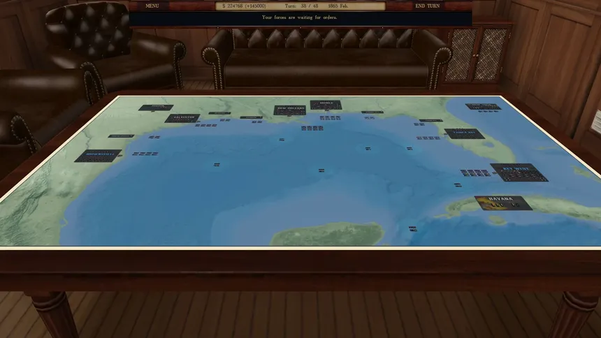 Скриншот 1 к игре Ironclads 2: American Civil War