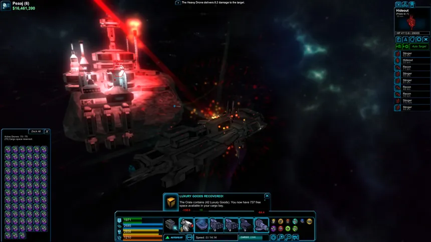 Скриншот 1 к игре Astrox: Hostile Space Excavation
