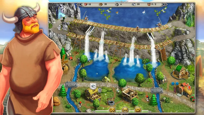 Скриншот 1 к игре Viking Saga: The Cursed Ring