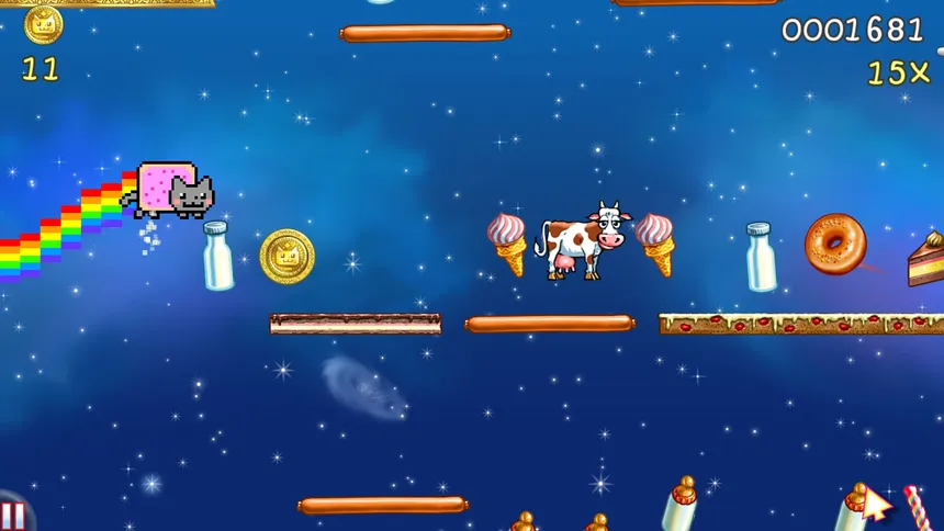 Скриншот 1 к игре Nyan Cat: Lost In Space