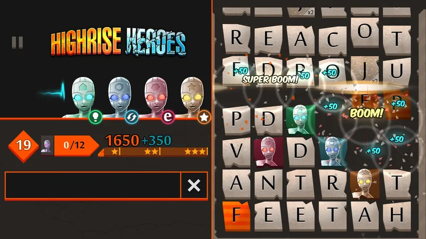Скриншот 3 к игре Highrise Heroes: Word Challenge