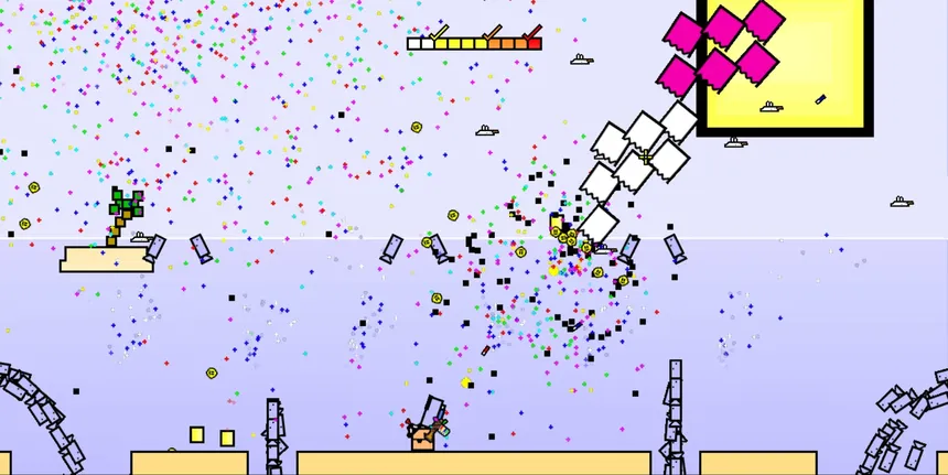 Скриншот 1 к игре Rubber Ducky and the Rainbow Gun
