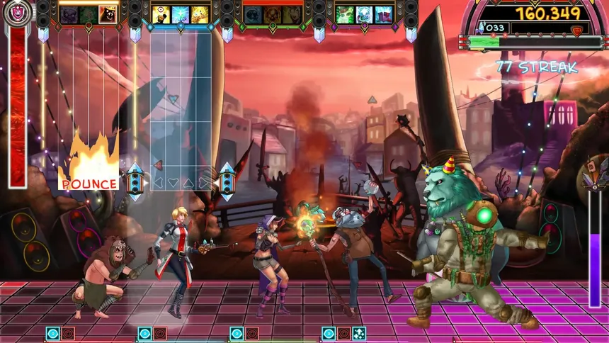 Скриншот 1 к игре The Metronomicon: Slay The Dance Floor
