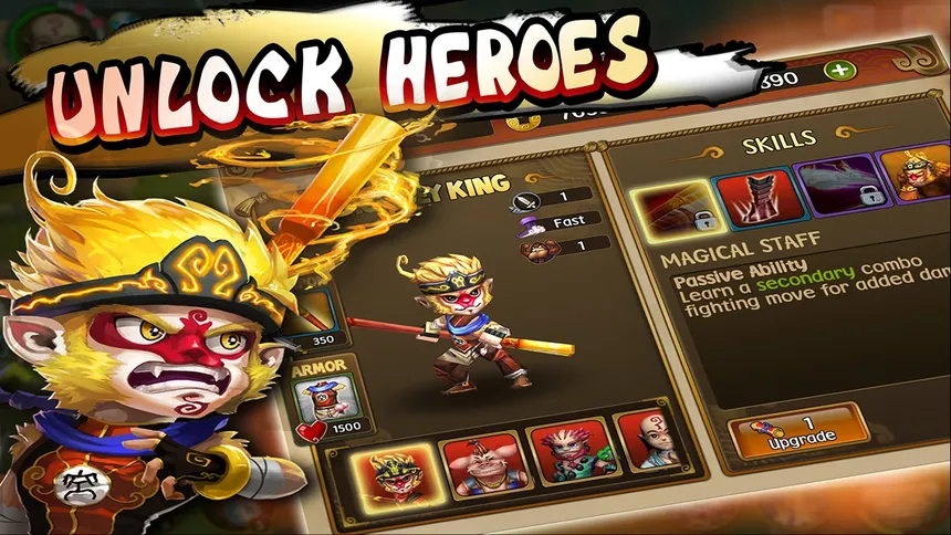 Скриншот 3 к игре Monkey King Saga