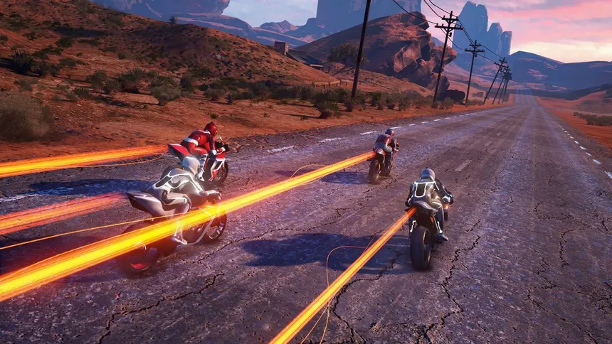 Скриншот 2 к игре Moto Racer  4