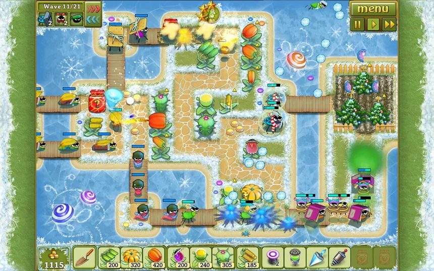 Скриншот 4 к игре Garden Rescue: Christmas Edition