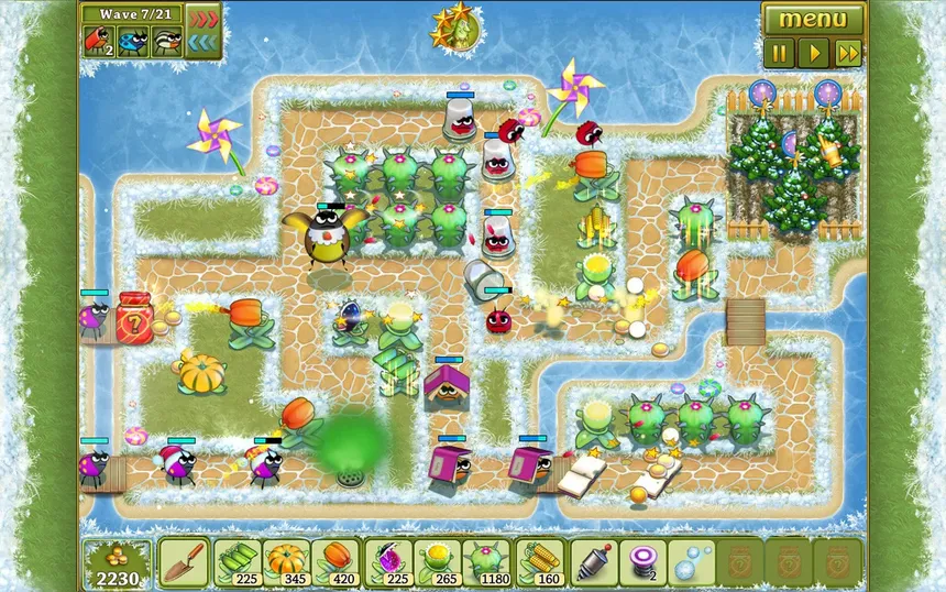 Скриншот 6 к игре Garden Rescue: Christmas Edition