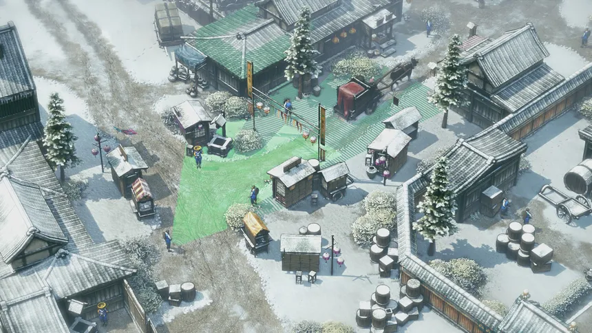 Скриншот 1 к игре Shadow Tactics: Blades of the Shogun