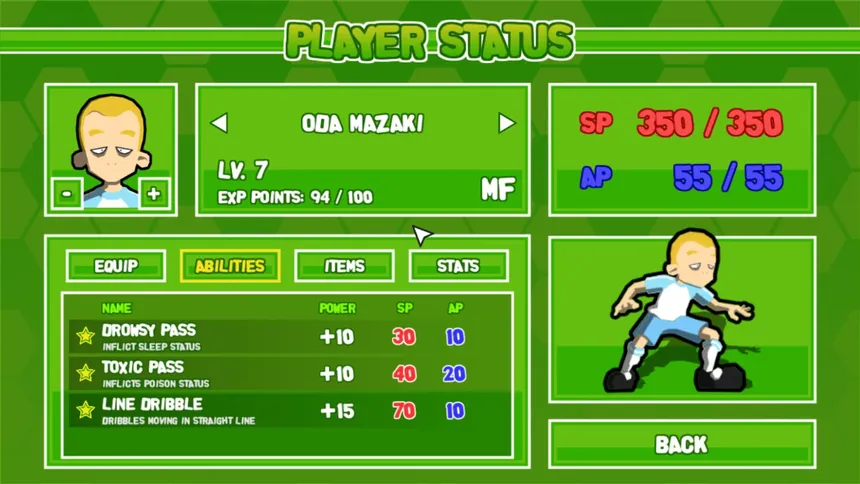 Скриншот 6 к игре Ganbare! Super Strikers