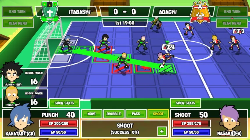 Скриншот 7 к игре Ganbare! Super Strikers