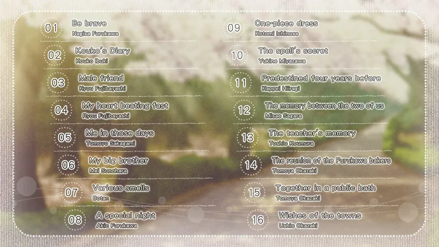Скриншот 2 к игре CLANNAD Side Stories