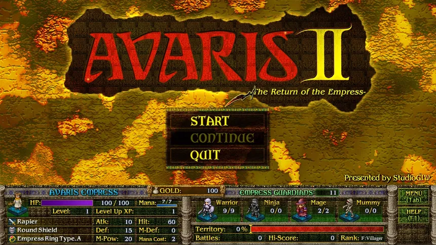 Скриншот 2 к игре Avaris 2: The Return of the Empress