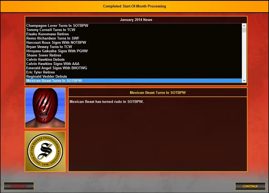 Скриншот 5 к игре Wrestling Spirit 3