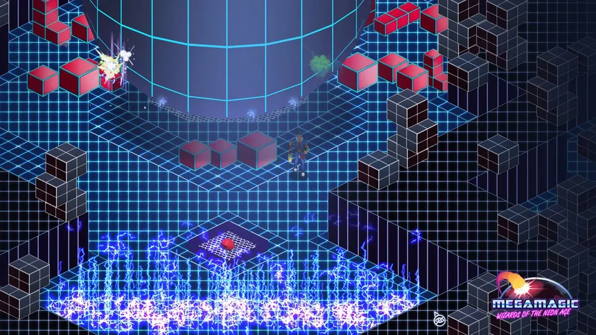 Скриншот 3 к игре Megamagic: Wizards of the Neon Age