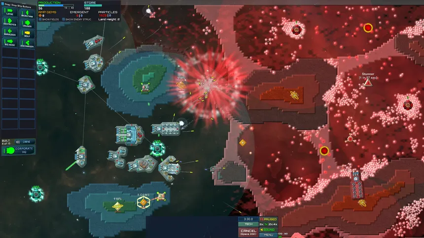 Скриншот 1 к игре Particle Fleet: Emergence