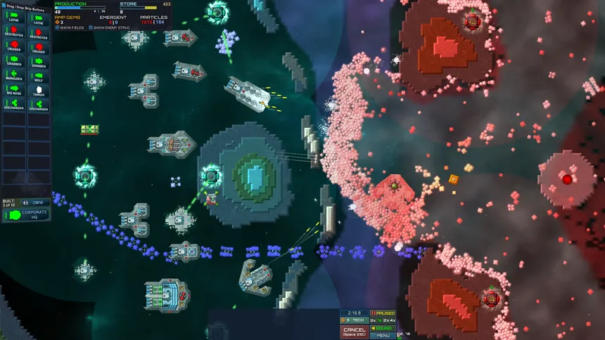 Скриншот 2 к игре Particle Fleet: Emergence