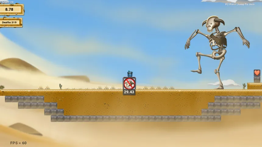 Скриншот 4 к игре Super Robot Jump Jump