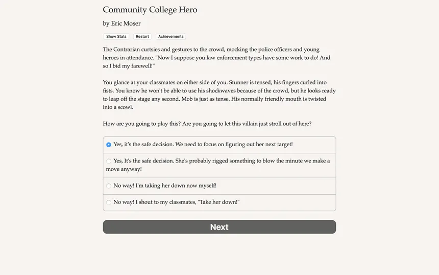 Скриншот 5 к игре Community College Hero: Trial by Fire