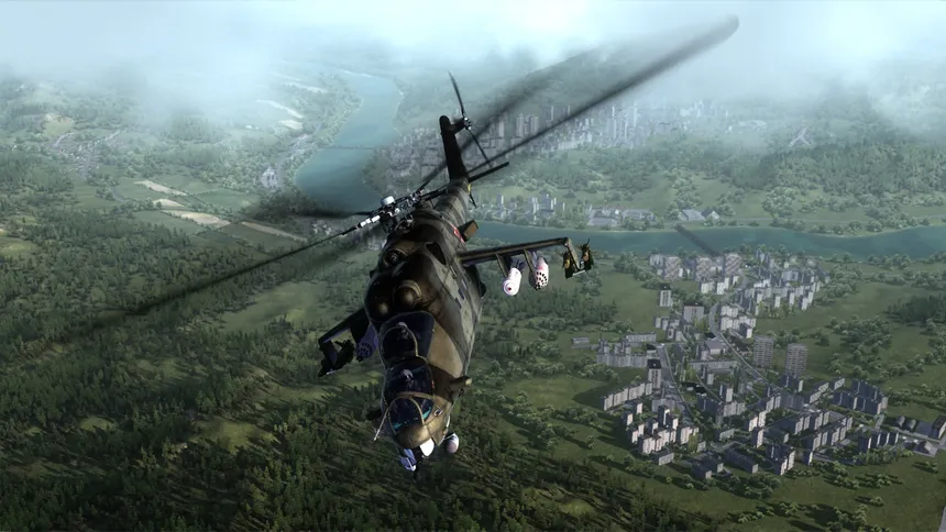 Скриншот 1 к игре Air Missions: HIND