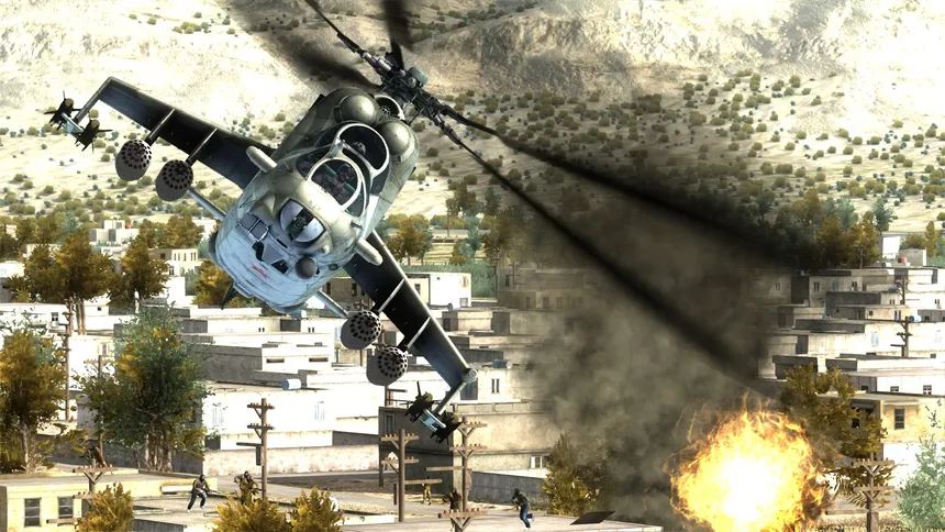 Скриншот 4 к игре Air Missions: HIND