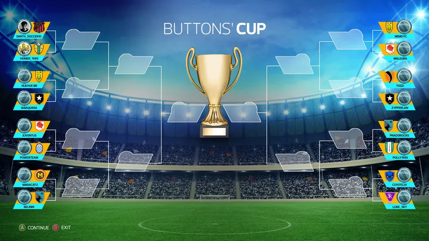 Скриншот 6 к игре Super Button Soccer