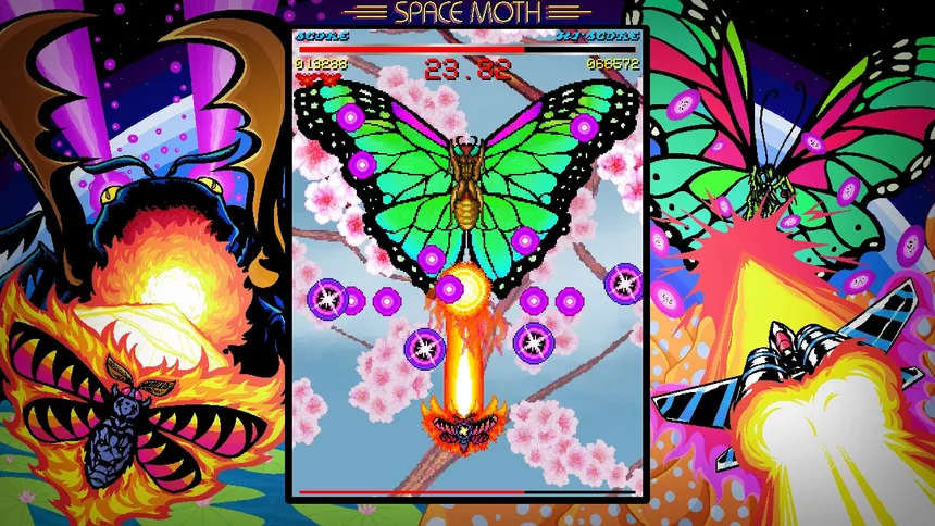 Скриншот 2 к игре Space Moth DX