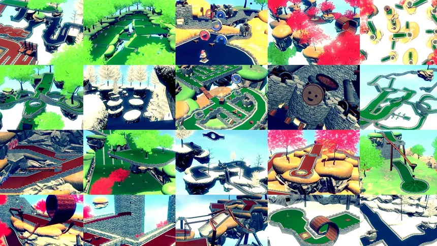 Скриншот 2 к игре Cloudlands : VR Minigolf