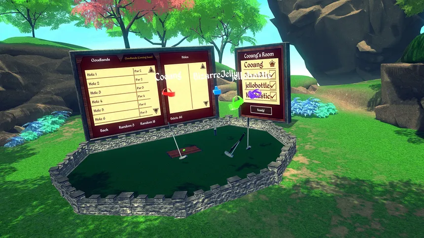 Скриншот 3 к игре Cloudlands : VR Minigolf