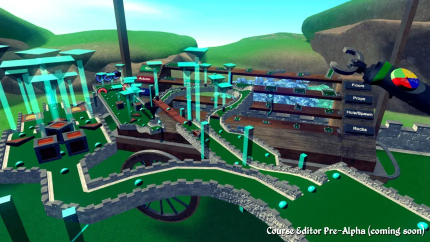 Скриншот 5 к игре Cloudlands : VR Minigolf
