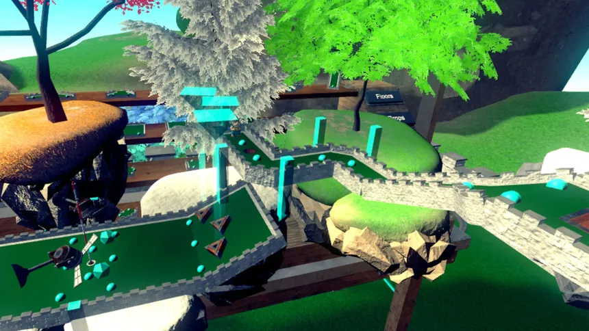Скриншот 8 к игре Cloudlands : VR Minigolf