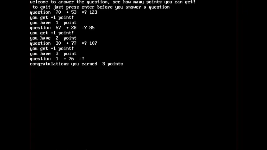 Скриншот 1 к игре Answer The Question