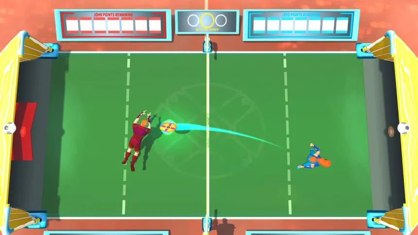 Скриншот 1 к игре Gyrodisc Super League